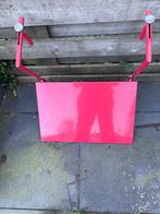 Livin' outdoor balkontafel rode, Tuin en Terras, Tuintafels, Ophalen of Verzenden, Gebruikt, Rechthoekig, Metaal