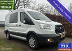 ✅Ford Transit 350 L2H2 2.0 TDCI 131PK trekhaak Trend, Auto's, Achterwielaandrijving, 4 cilinders, Wit, Origineel Nederlands