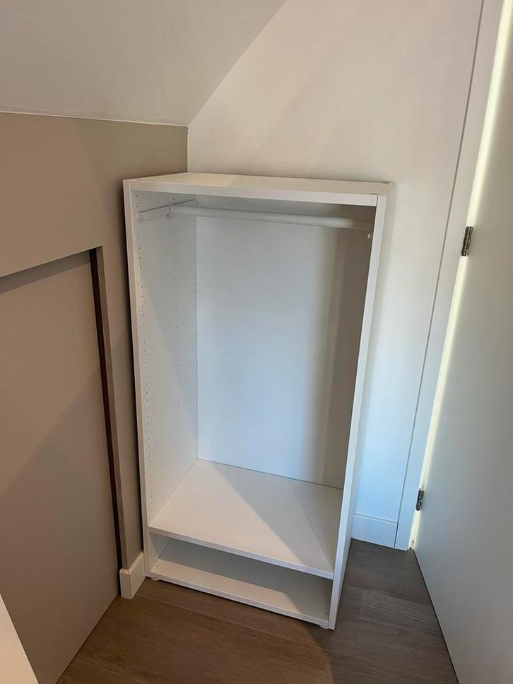 Nieuwe IKEA SMÅSTAD / PLATSA Kledingkast - Wit, Huis en Inrichting, Kasten | Kledingkasten, Nieuw, 100 tot 150 cm, 50 tot 100 cm