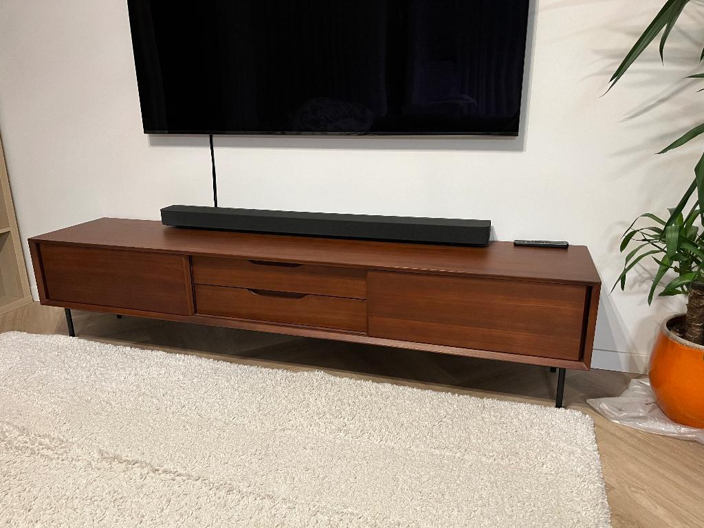 La Redoute NOYETO TV-meubel, Huis en Inrichting, Ophalen, 150 tot 200 cm, Zo goed als nieuw, Minder dan 100 cm