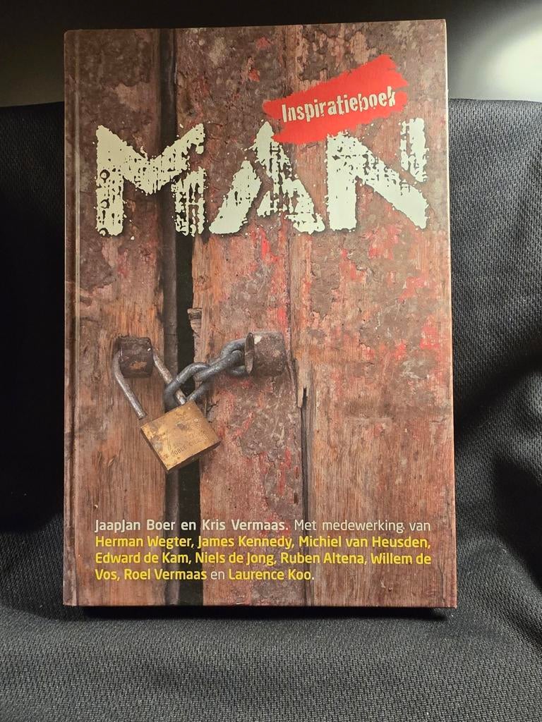 MAN! Inspiratieboek - Jaapjan Boer & Kris Vermaas, Ophalen of Verzenden, Zo goed als nieuw, Jaapjan Boer & Kris Vermaas, Christendom | Katholiek