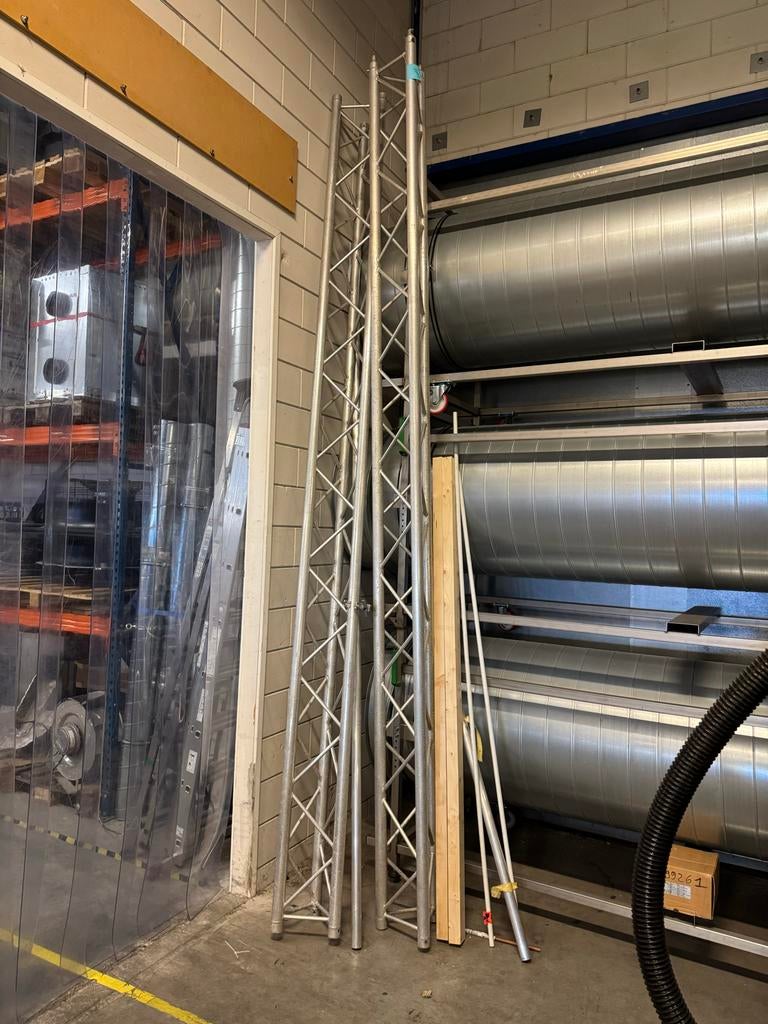 2x Aluminium driehoek Truss 4m, Ophalen, Zo goed als nieuw, Overige typen, 2 tot 5 meter