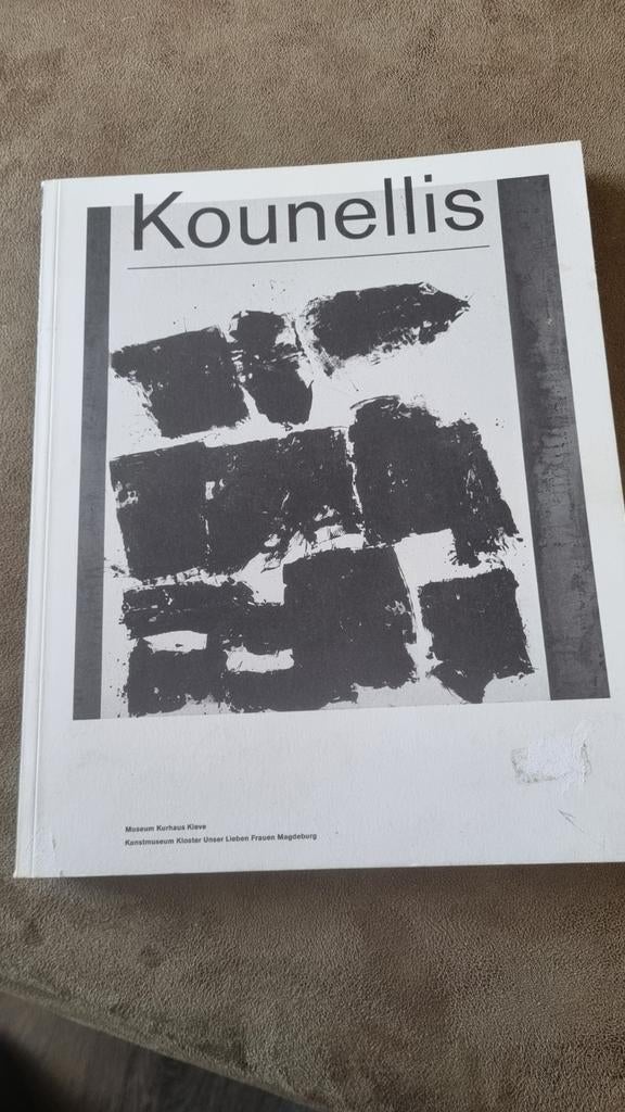 Kounellis Kunstboek - Museum Kurhaus Kleve, Ophalen of Verzenden, Zo goed als nieuw, Overige onderwerpen, Kounellis