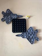 3 Pop it fidget toys zwart grijs set, Ophalen of Verzenden, Zo goed als nieuw, Jongen of Meisje