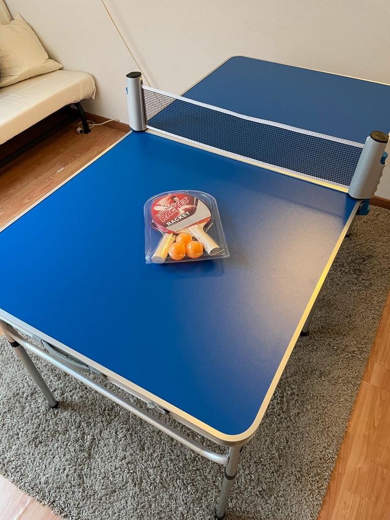 Tafeltennis / Foldable Ping-Pong table nieuw!!, Sport en Fitness, Tafeltennis, Ophalen, Nieuw, Tafel Indoor, Inklapbaar