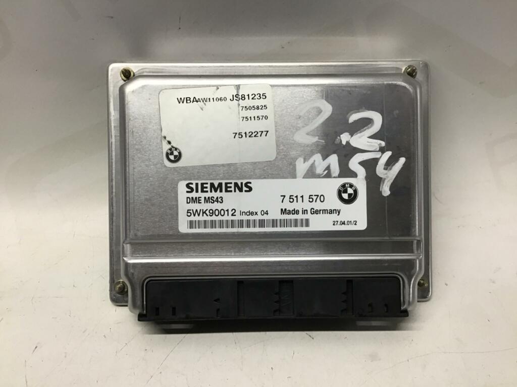 Computer inspuit BMW 3-serie E46 320i ('99-'05) 7511570, Gebruikt, -, -, Ophalen of Verzenden