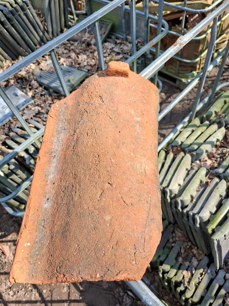 Oude holle rode dakpannen - 1600 stuks (40x23 cm), Ophalen