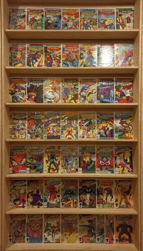 The Amazing Spider-Man - collectie van 50 comics!, Amerika, Ophalen of Verzenden, Zo goed als nieuw, Meerdere comics