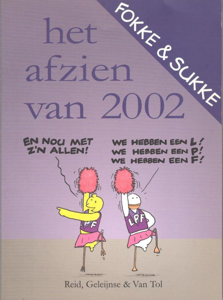Fokke & Sukke - Het afzien van 2002., Eén stripboek, Ophalen of Verzenden, Zo goed als nieuw