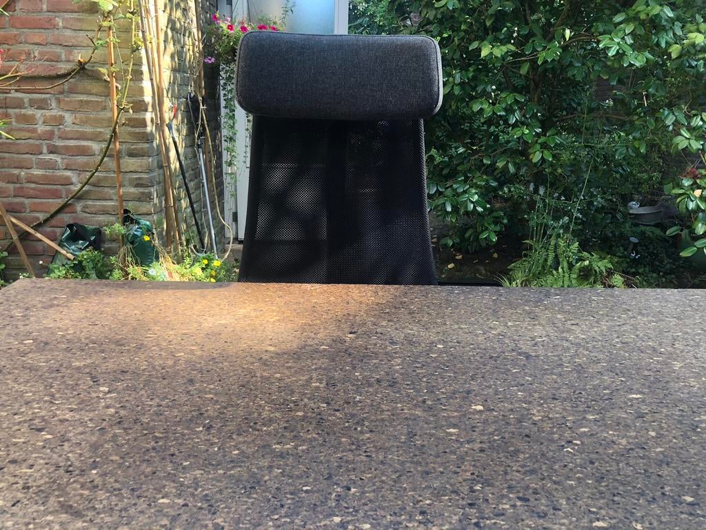 Sinnerlog kurk tafelblad 150 x 75, Ophalen of Verzenden, Gebruikt, Rechthoekig, 50 tot 100 cm