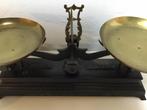 Antieke weegschaal met gewichtjes, Antiek en Kunst, Antiek | Gereedschap en Instrumenten, Ophalen of Verzenden