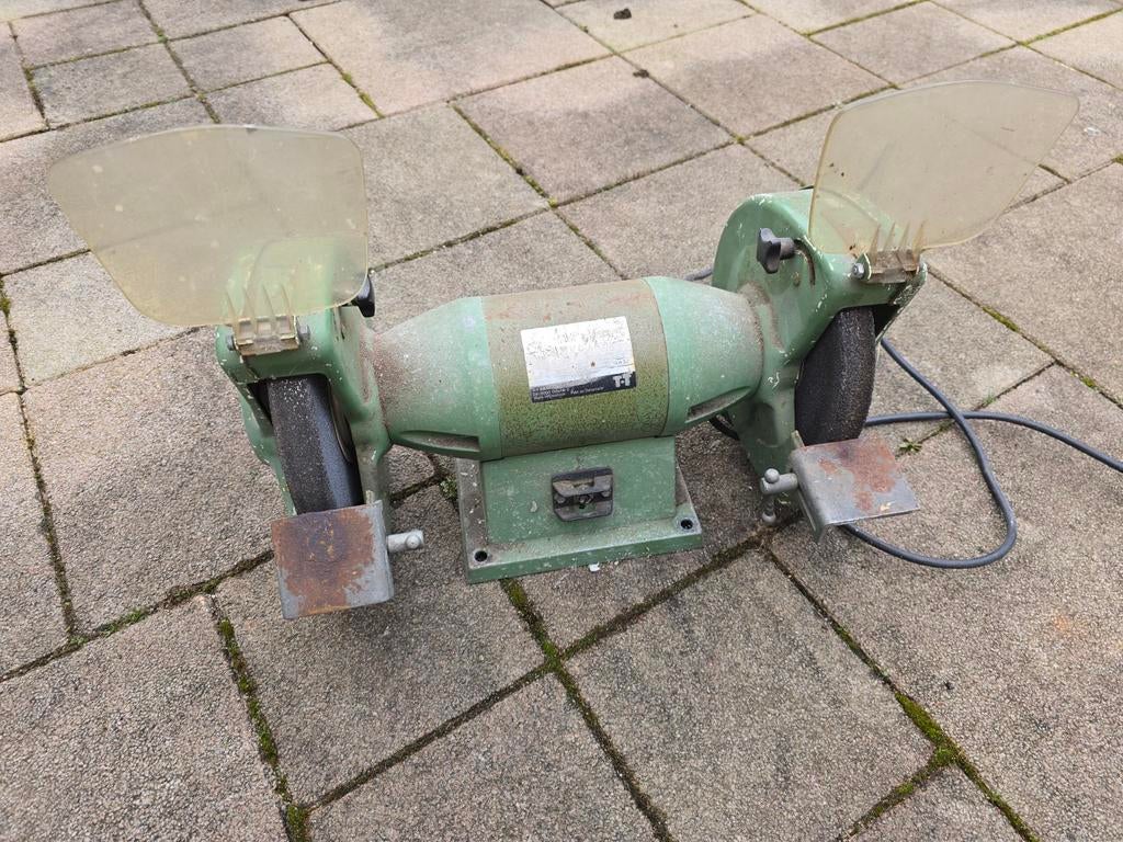 slijpsteen / bankslijpmachine, Ophalen of Verzenden, Gebruikt, Minder dan 700 watt, Werkbankslijpmachine