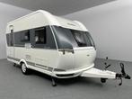 Hobby De Luxe 440 SF Mover 4 persoons OOK INKOOP, Caravans en Kamperen, Caravans, Mover, Vast bed, Hobby, Bedrijf