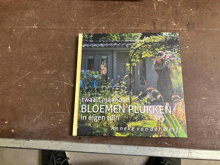 bloemen tuin bloemschikken Anneke van der Werff Overveen, Boeken, Wonen en Tuinieren, Zo goed als nieuw, Bloemschikken, Groendecoratie