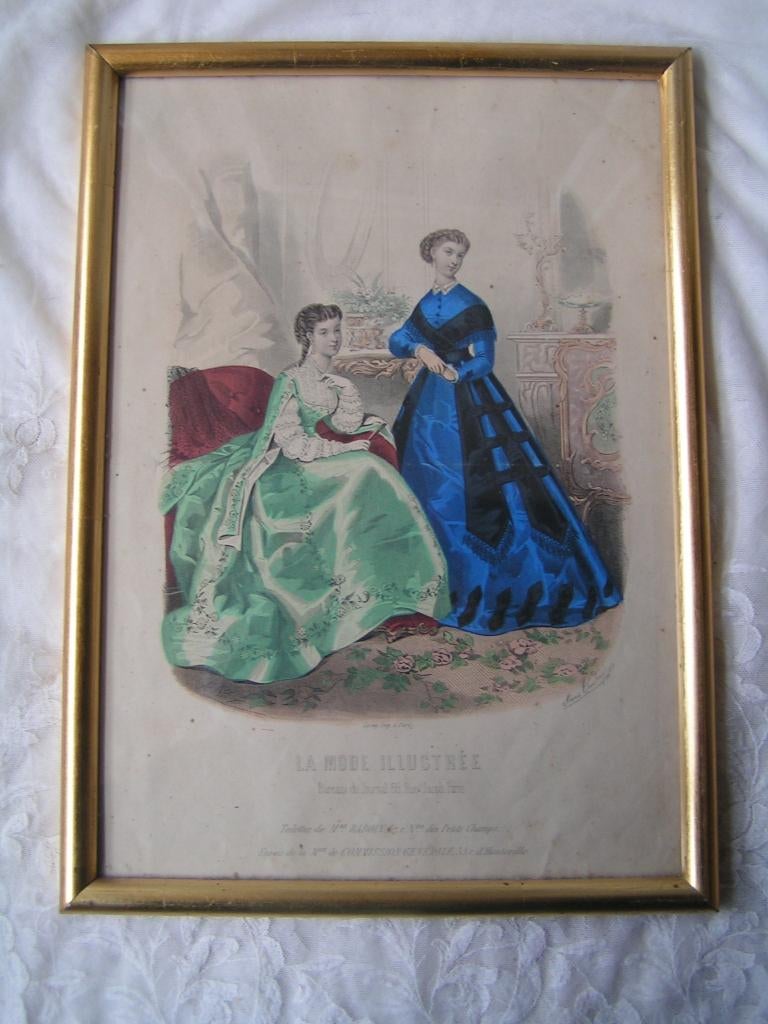 ingelijste La Mode Illustrée nr WW 492, Verzenden