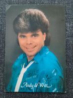 Andy de Wit ( zanger) Strooikaart,  fotokaart, Ophalen, 1940 tot 1960