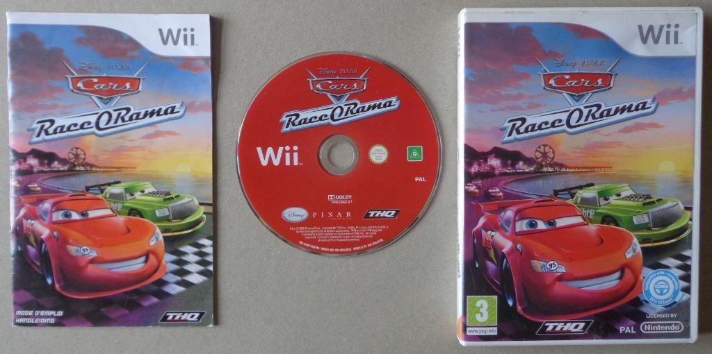 Cars Race-O-Rama voor de Nintendo Wii Compleet, 1 speler, Racen en Vliegen, Ophalen of Verzenden, Zo goed als nieuw