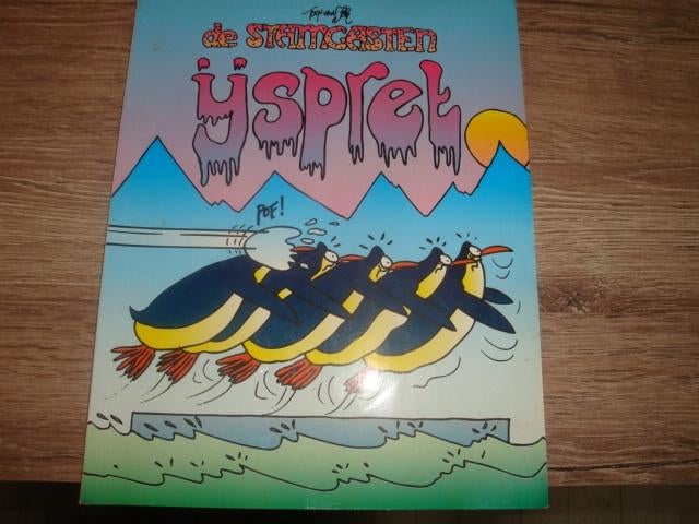 de stamgasten, Eén stripboek, Ophalen of Verzenden, Gelezen