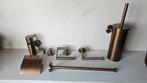 Toilet set Mueller Hilton geborsteld brons nieuw, Ophalen of Verzenden, Nieuw, Bruin, Overige typen
