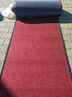 Schoonloopmat rood met klein weeffoutje - 89cm breed/loper/, Ophalen of Verzenden