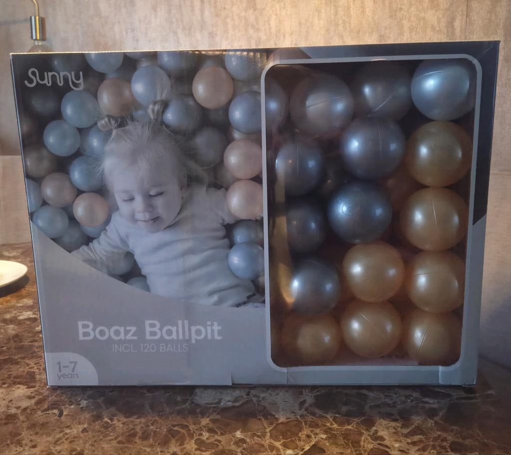 Nieuwe SunnyBoaz Ballenbak me 120 ballen voor kleine kindjes, Ophalen of Verzenden, Nieuw, Overige typen