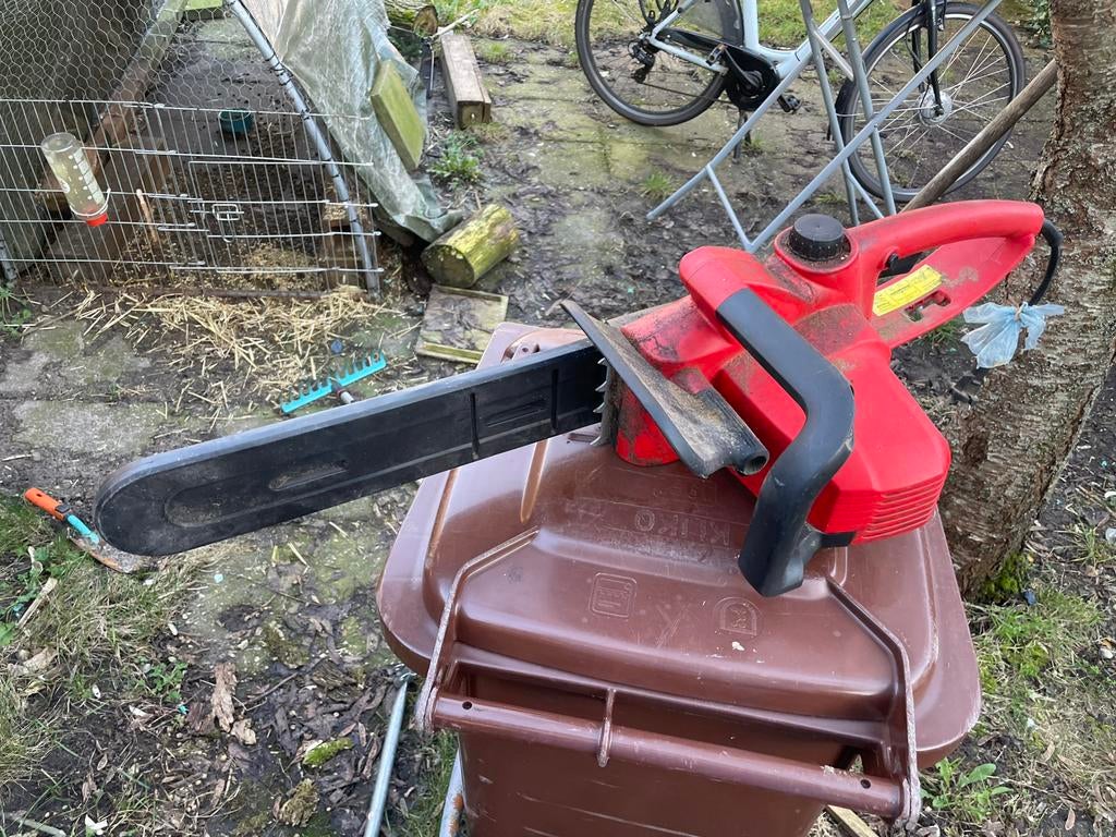 Top Craft KSI 2000 kettingzaag, Tuin en Terras, Kloofmachines, Ophalen, Gebruikt, Top Craft, .