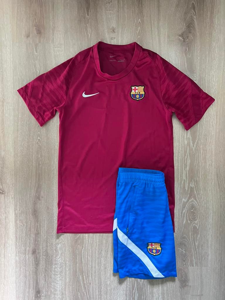 FC Barcelona Nike trainingsset  Maat S, Blauw, Ophalen of Verzenden, Nike, Nike