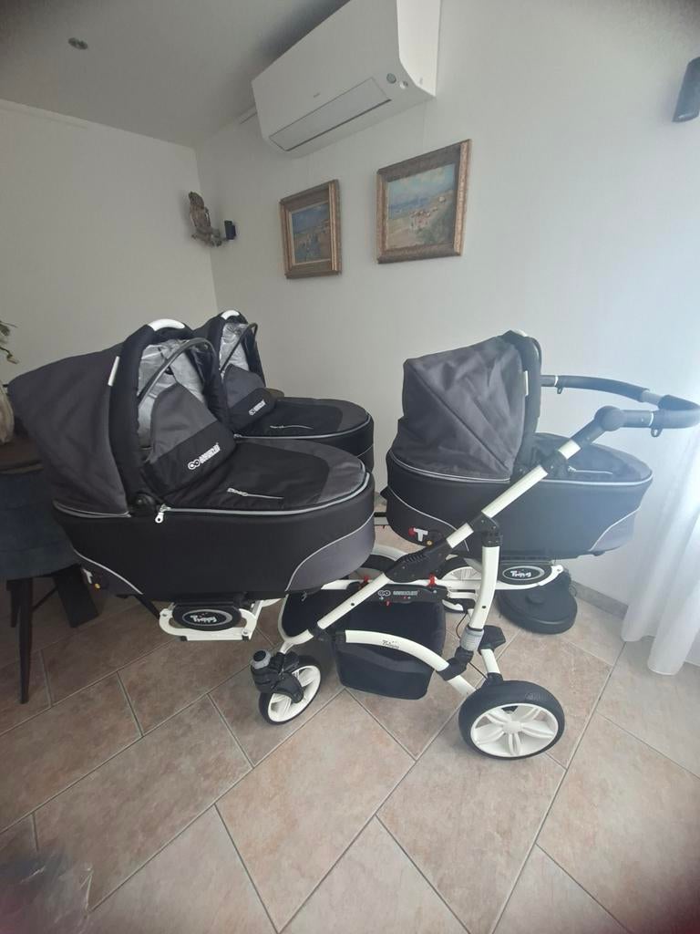 Meerlingen kinderwagen Trippy, Ophalen, Gebruikt, Kinderwagen of Buggy