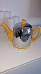 Vintage Guy Degrenne Salam Thé theepot – Mosterdgeel – Jar, Ophalen of Verzenden
