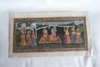 Indiaas Miniatuur Schilderij Groot, Antiek en Kunst, Ophalen of Verzenden