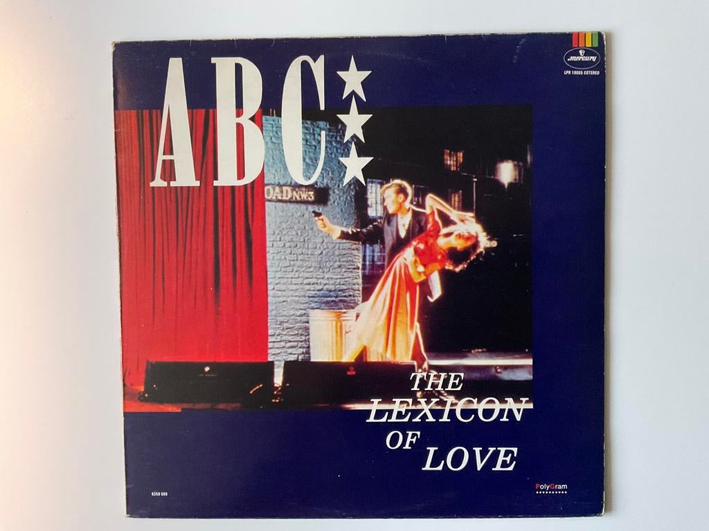 ABC – The Lexicon Of Love LP Mexicaanse Persing Synth pop, Gebruikt, 1980 - 1989, 12 inch, Fotohoes