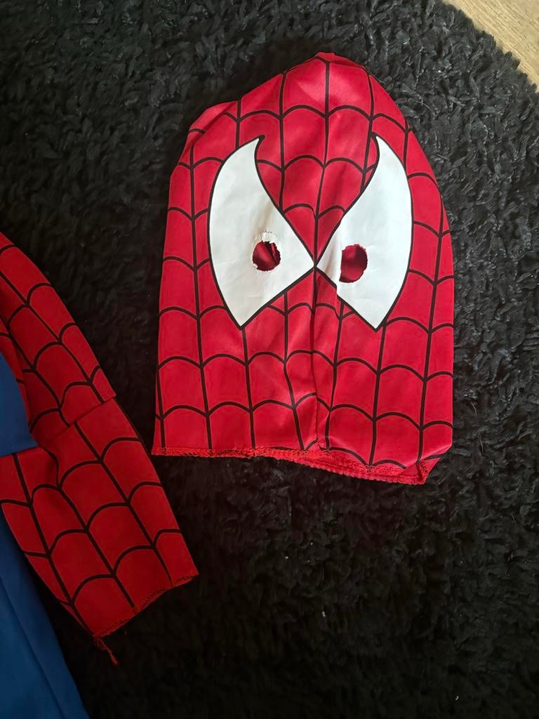 Spiderman pak voor kinderen (5-6 jaar), Kinderen en Baby's, Carnavalskleding en Verkleedspullen, Ophalen of Verzenden, Gebruikt