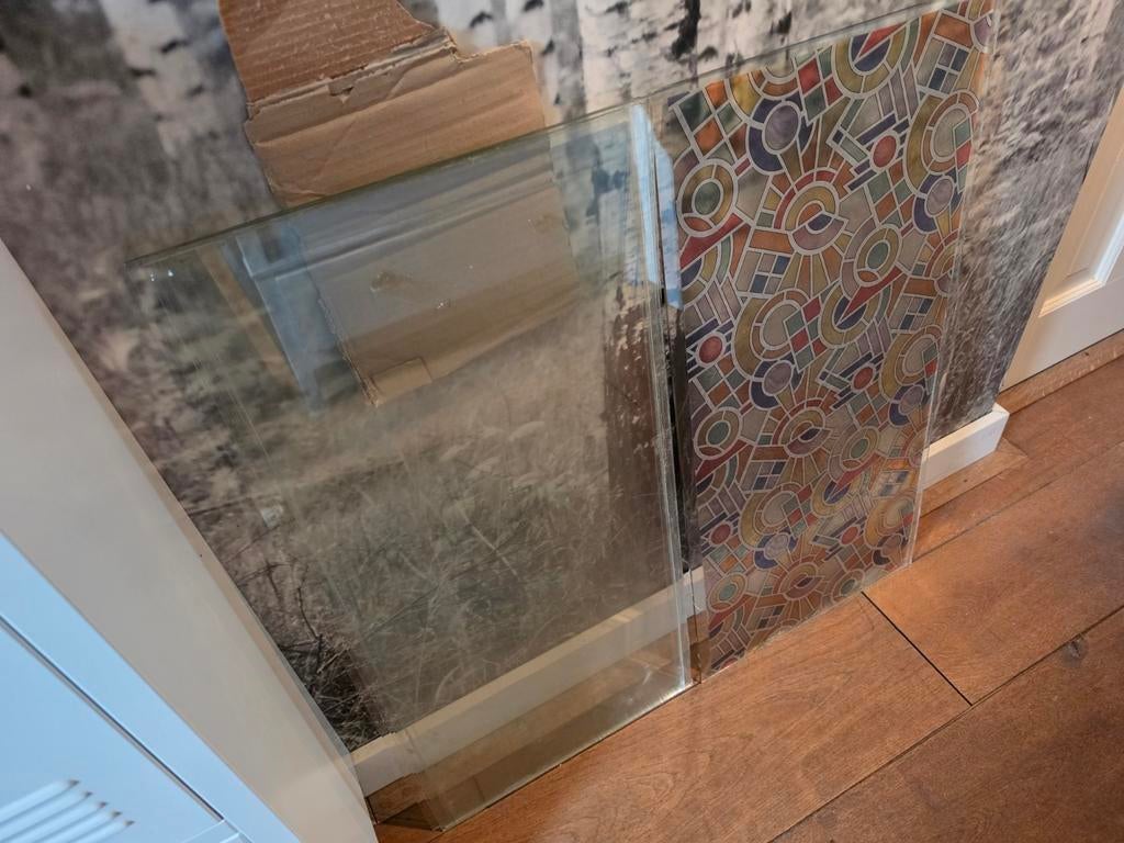 Bovenlicht raam, Doe-het-zelf en Verbouw, Glas en Ramen, Ophalen, Gevelraam of Ruit, Gebruikt, Minder dan 80 cm