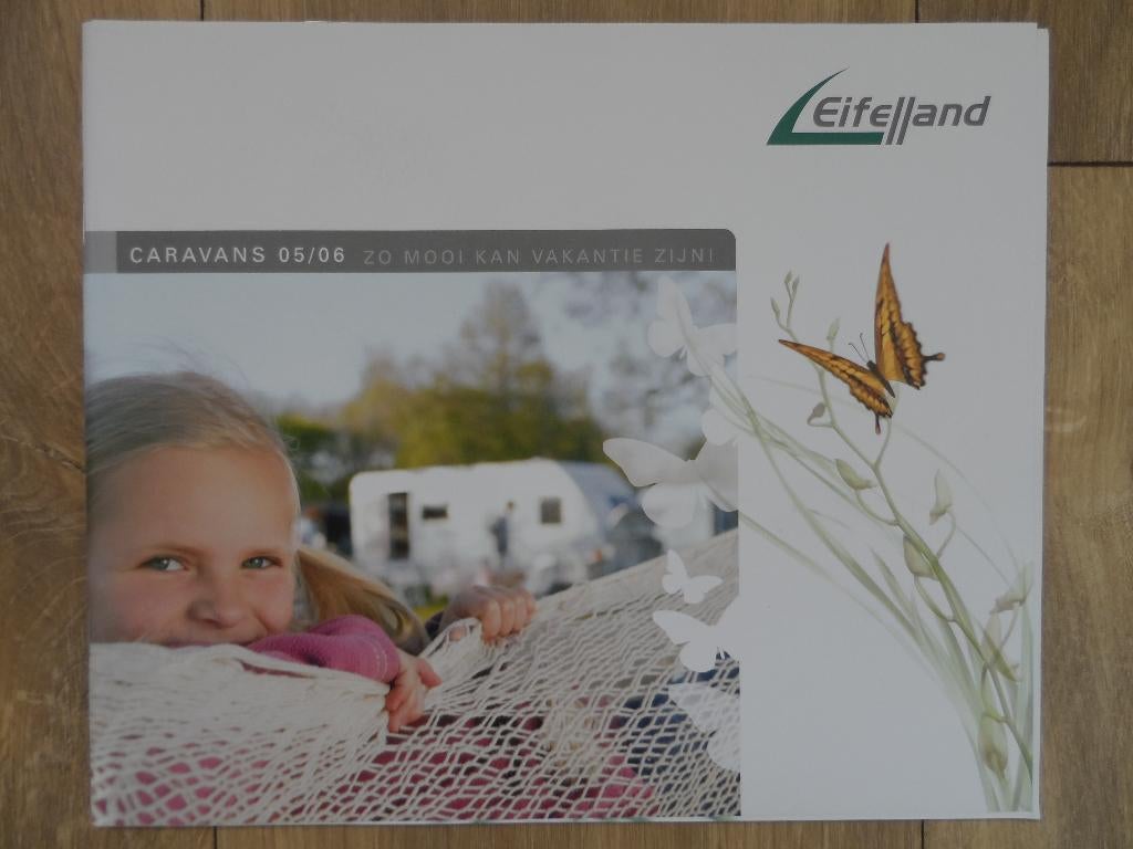 Folder Eifelland caravan 2005/2006, Ophalen of Verzenden, Nieuw