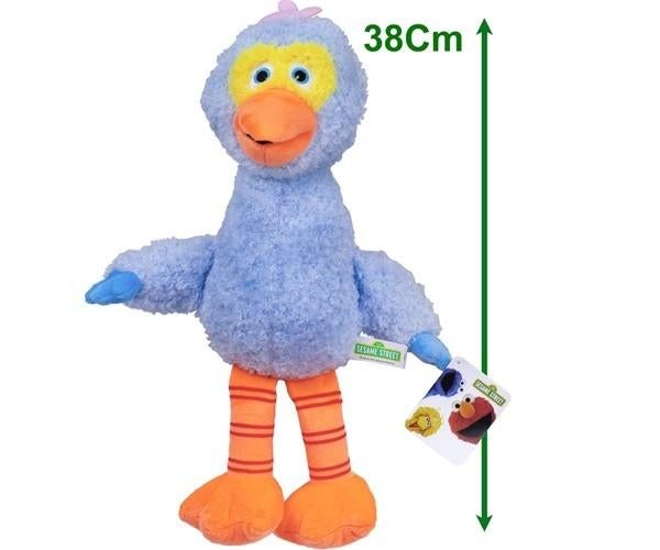 Sesamstraat Pluche Pino 28cm, Kinderen en Baby's, Ophalen of Verzenden, Nieuw, Blauw, Middelgroot (20 tot 80 cm)