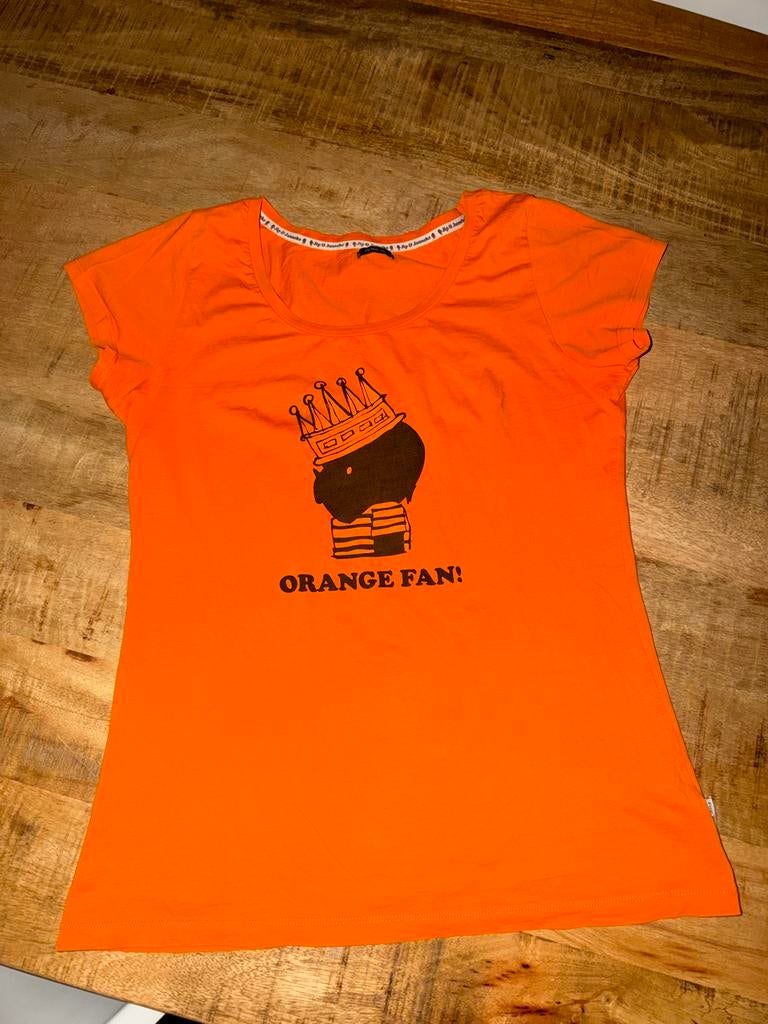 Oranje Fan T-shirt xl jip & Janneke, Maat 38/40 (M), Oranje, Ophalen of Verzenden, Korte mouw