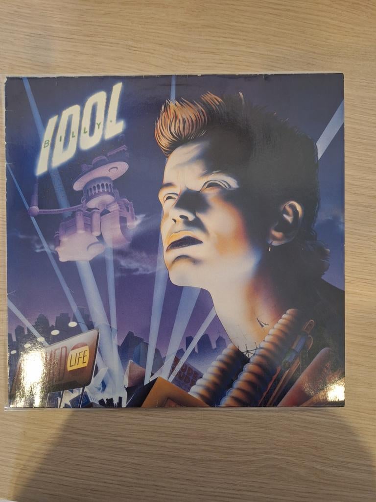 Billy Idol - Charmed Life (Vinyl LP), Ophalen of Verzenden, Zo goed als nieuw, 12 inch, Poprock