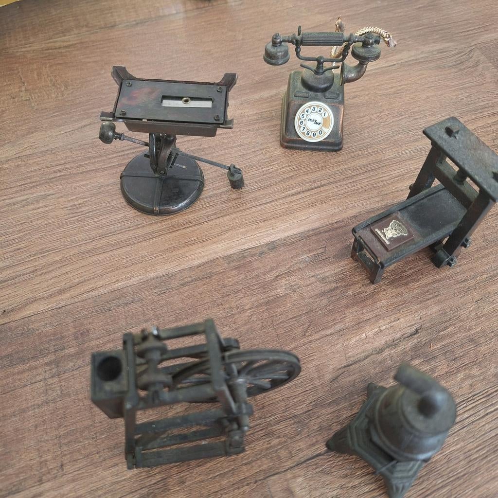 Set van 10 vintage miniatuur puntenslijpers, Ophalen of Verzenden, Gebruikt