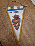 Real Zaragoza C.D. Vaantje - Vintage Voetbal Memorabilia, Ophalen of Verzenden, Gebruikt, Buitenlandse clubs, Vaantje of Sjaal