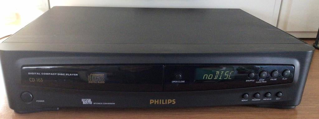 Philips cd speler CD 163, Ophalen of Verzenden, Zo goed als nieuw