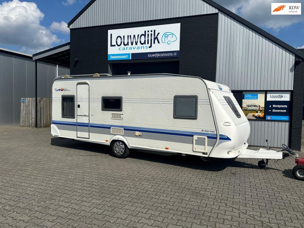 HOBBY De Luxe 560 KMFE ’03 (6 pers. Fransbed), Caravans en Kamperen, Caravans, Rondzit, 7 tot 8 meter, Bedrijf, Kelvinstraat 23
7701BZ  Dedemsvaart, NL
