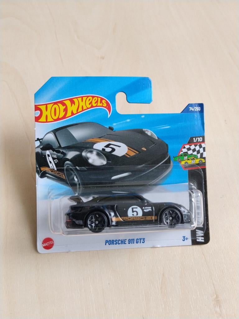 Hotwheels Porsche 911 GT3, Ophalen of Verzenden, Nieuw, Auto
