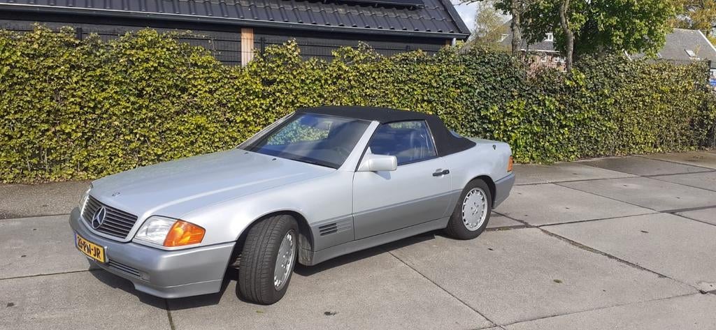 Mercedes-Benz SL 3.0 300 SL U9 1990 Grijs, Auto's, Achterwielaandrijving, 1610 kg, 190 pk, Cabriolet