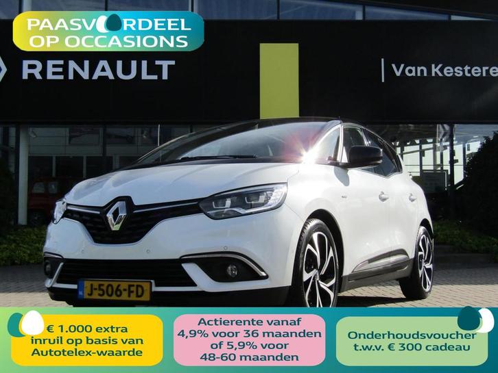 RENAULT Scénic 1.3 TCe 140pk GPF Bose / Trekhaak / Navi / C, Auto's, Renault, Bedrijf, Te koop, Scénic, ABS, Airbags, Airconditioning