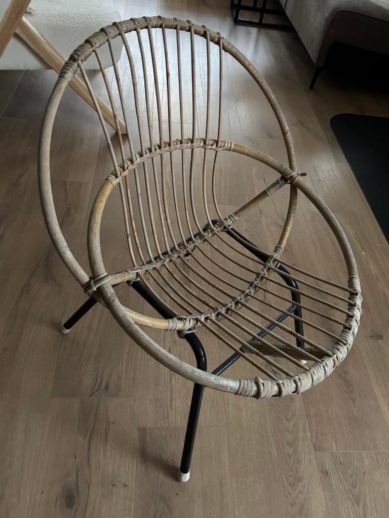 Kinderstoel rotan, Kinderen en Baby's, Kinderstoelen, Ophalen, Zo goed als nieuw, Overige typen