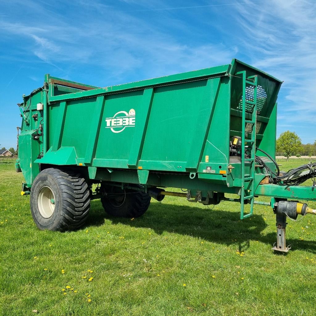 TEBBE HS120 breedstrooier, mestverspreider, meststrooier, Ophalen, Glastuinbouw, Gewasbescherming en Bemesting