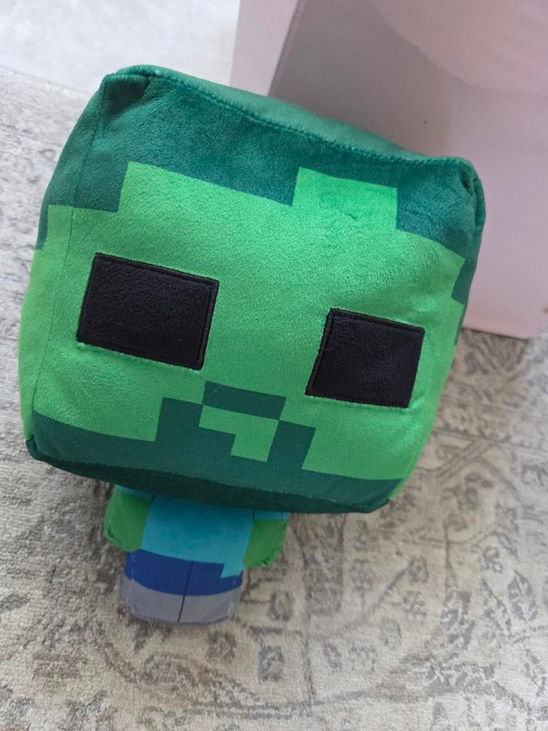 Minecraft Zombie Knuffel - MINISO, Ophalen, Groen, Overige merken, Overige karakters