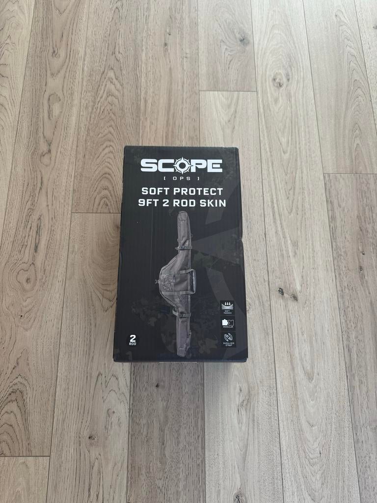 Nash Scope 9ft Rod Skin - Dubbel en Enkel, Watersport en Boten, Ophalen of Verzenden, Zo goed als nieuw, Overige typen