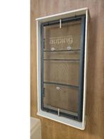 Witte Auping bed met verstelbare Auping bedbodem 190 x 90 cm, Ophalen, 90 cm, Eenpersoons, Wit