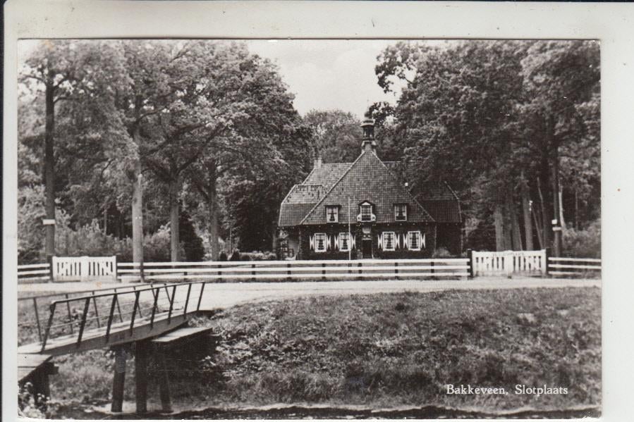 Bakkeveen - Drachten, Slotplaats, Ophalen of Verzenden, 1960 tot 1980, Gelopen, Friesland